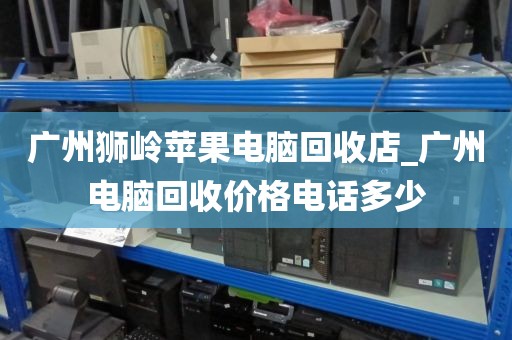 广州狮岭苹果电脑回收店_广州电脑回收价格电话多少